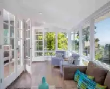 Beautifully Decorated Sunroom