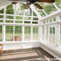 professional built sunroom with all window sky light